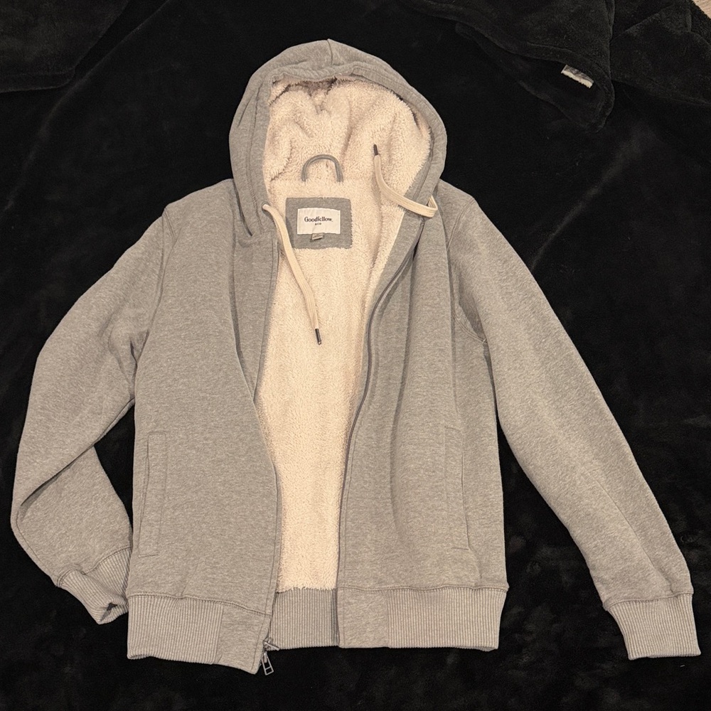Goodfellow & Co Gray Zip Up Sweater